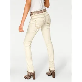 Heine Skinny-Jeans in ecru | Gr.: 34