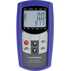 Greisinger GMH5650 Kombi-Messgerät O2-Konzentration, O2-Sättigung, Temperatur, Druck