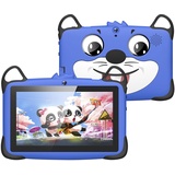 DAM Tablet für Kinder, K717, WiFi, Betriebssystem, Android 7, 17,8 cm (7 Zoll), 1024 x 600 Pixel, MTK Dual Core, 1 GB RAM + 8 GB, Dual-Kamera, Farbe: Blau