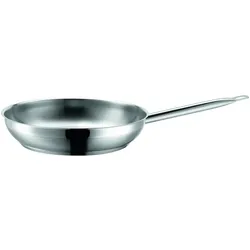 Mäser Bratpfanne Edelstahl PROFESSIONAL I Silberfarben