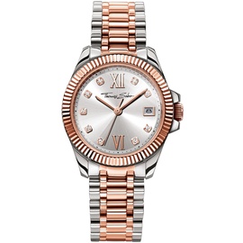 Thomas Sabo Divine Roségold Silber Analog Quarz Edelstahl WA0219-272-201-33 MM