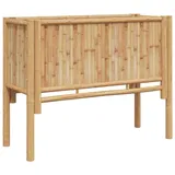 vidaXL Garten Hochbeet 90x35x70 cm Bambus