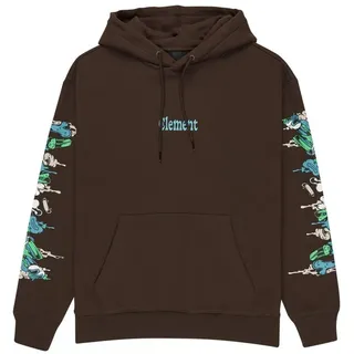 Element Hoodie Rolling Dead Braun M