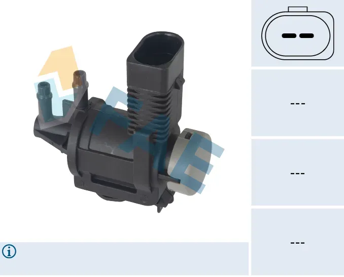 FAE Umschaltventil, Abgasklappe 56058 für Ford Audi LAMBORGHINI Porsche VW MAN