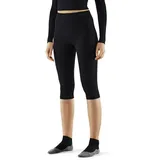 Falke Damen 3/4 Tights Maximum Warm black (3000) M