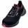 Uvex 1 G2 S1 Halbschuh gelocht schwarz/rot45 45