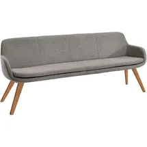 Musterring Essbank Tavia, Stativgestell Wildeiche massiv geölt, Breite 180, 200 oder 220 cm beige 180 cm x 87 cm x 66 cm