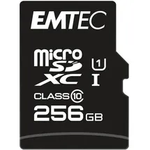 Emtec mSD UHS-I U1 EliteGold ECMSDM256GXC10GP - Secure Digital (SD)