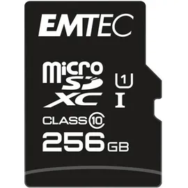 Emtec mSD UHS-I U1 EliteGold ECMSDM256GXC10GP - Secure Digital (SD)