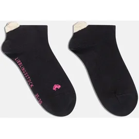 LIEBLINGSSTÜCK Kurzsocken Lovely Socks 39-42 Schwarz