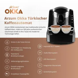 Arzum Okka schwarz/kupfer