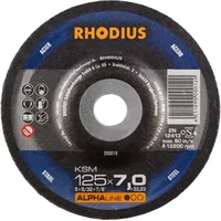 RHODIUS Schruppscheibe 125 x 7,0mm Stahl