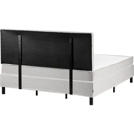 Beliani Countess 180 x 200 cm Hellgrau