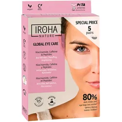IROHA nature Global Eye Care Pads 5 Paar