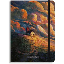 Matabooks Notizbuch Nachhaltiges A5 Dusk Purple punktiert