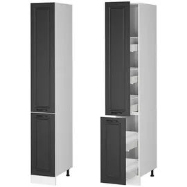 Vicco Apothekerschrank R-Line 30 x 57,2 x 206,8 cm Anthrazit