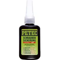 Petec Schraubensicherung hochfest Rot 50 g