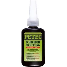 Petec Schraubensicherung hochfest Rot 50 g
