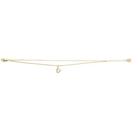 Fossil Sutton Armband Edelstahl gold JF04907710 Größe 18
