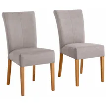 Home Affaire »Queen«, Polsterstuhl BESTSELLER« (Set), 4 St., Luxus-Microfaser, bezogen mit Web- oder Strukturstoff, Microfaser oder Kunstleder