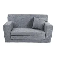 FORTISLINE Kindersofa Fortisline 83 x 47 x 43 cm Textil grau