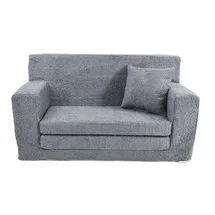 FORTISLINE Kindersofa Fortisline 83 x 47 x 43 cm Textil grau