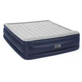 BESTWAY 67692 Double 203x193x56 Cm Doppel-luftbett Mit Eingebauter Pumpe - Multicolour - 203x193x56 cm