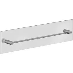 Gessi316 Handtuchhalter 600 mm zur Montage an einer Glaswand, 54925239, Farbe: Edelstahl matt gebürstet