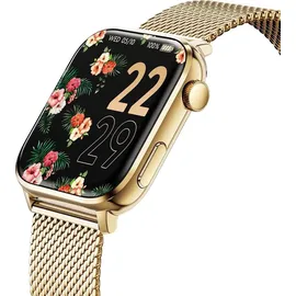 ICE-Watch ICE Smart 2.0 rectangular 1.96 Gold Milanese