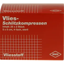dr. ausbüttel gmbh & co. kg Schlitzkompressen Vlies 5 x 5 cm 50 St.