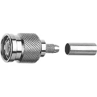 Telegärtner TNC-Stecker J01010A0046 J01010A0046 TNC-Steckverbinder Stecker, gerade 50Ω 1St.