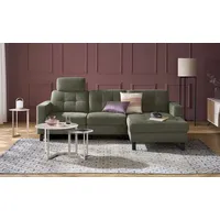 Sofa.de Eckcouch Mikrofaser 3-Sitzer Grau