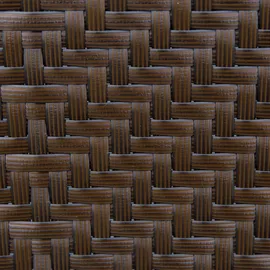 Outsunny Polyrattan Klapstuhl 111 x 71 x 58 cm braun
