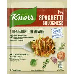 Knorr Natürlich Lecker Spaghetti Bolognese 38G