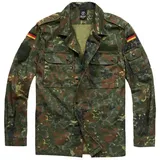 Brandit Textil Bw Field Langarmhemd Flecktarn 5XL