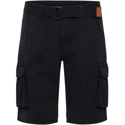 Cargoshorts INDICODE "Cargoshorts IDCosta", Herren, Gr. M, N-Gr, schwarz, Obermaterial: 100% Baumwolle CO., Hosen