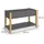 VitaliSpa Kinderregal Malia 80 x 46 x 40 cm Eiche grau