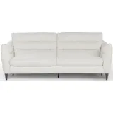 Calia Italia Couch Leder 3-Sitzer Weiß