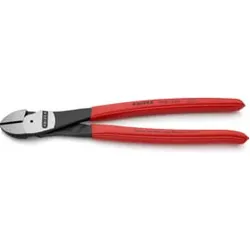 KNIPEX 74 01 250 Kraft-Seitenschneider schwarz atramentiert 250 mm