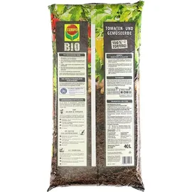 Compo Bio Tomaten- und Gemüseerde torffrei 20 l
