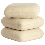 Light & Living Pouf 44,5 x 44,5 x 44,5 cm Creme