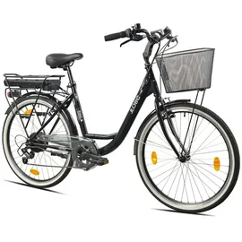 Llobe Shopper City E-Bike 26" schwarz