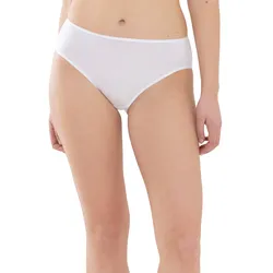 Slip MEY "JOAN", Damen, Gr. 38, weiß, Single Jersey, Obermaterial: 77% Polyamid, 23% Elasthan, körpernah, Unterhosen, flacher Bund, kein Einschneiden
