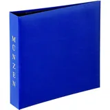 PAGNA Fotoalbum Münzalbum 25x24,5 cm Baladek blau (6 Stück) blau