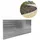 green split Rasenkante 10 x 2000 cm grau