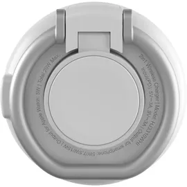 Targus HyperJuice - Kabelloses Ladegerät - 2-in-1 Magnetic Charging Stand WH Weiß