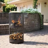 Redfire Buffalo 44 x 90 cm Stahl Mattschwarz