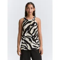 Tom Tailor 1046213 Bluse - Abstract Beige Zebra -