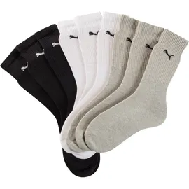 Puma Sportsocken Regular Crew Socken 9-Pack Mehrfarbig 39-42