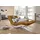 W.Schillig Relaxliege daily dreams Polyester 95 x 85 x 169 cm gelb mit Kissen